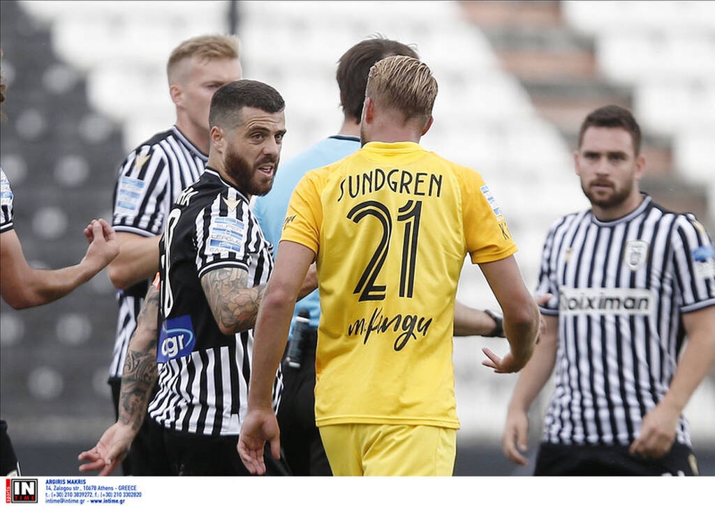 ΠΑΟΚ-Άρης: Ένταση στην Τούμπα, ζήτησε πέναλτι ο Ουάρντα (video)