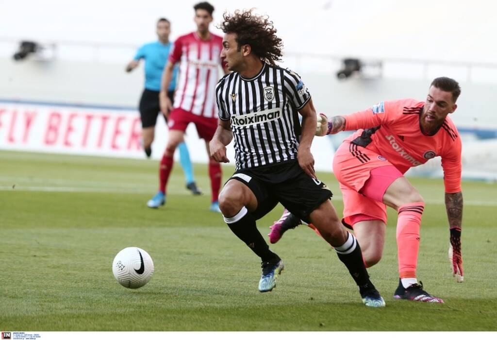 Ολυμπιακός-ΠΑΟΚ: Γκολ ο Μασούρας, αποχώρησε ο Σωκράτης - Ζήτησε πέναλτι ο Ουάρντα