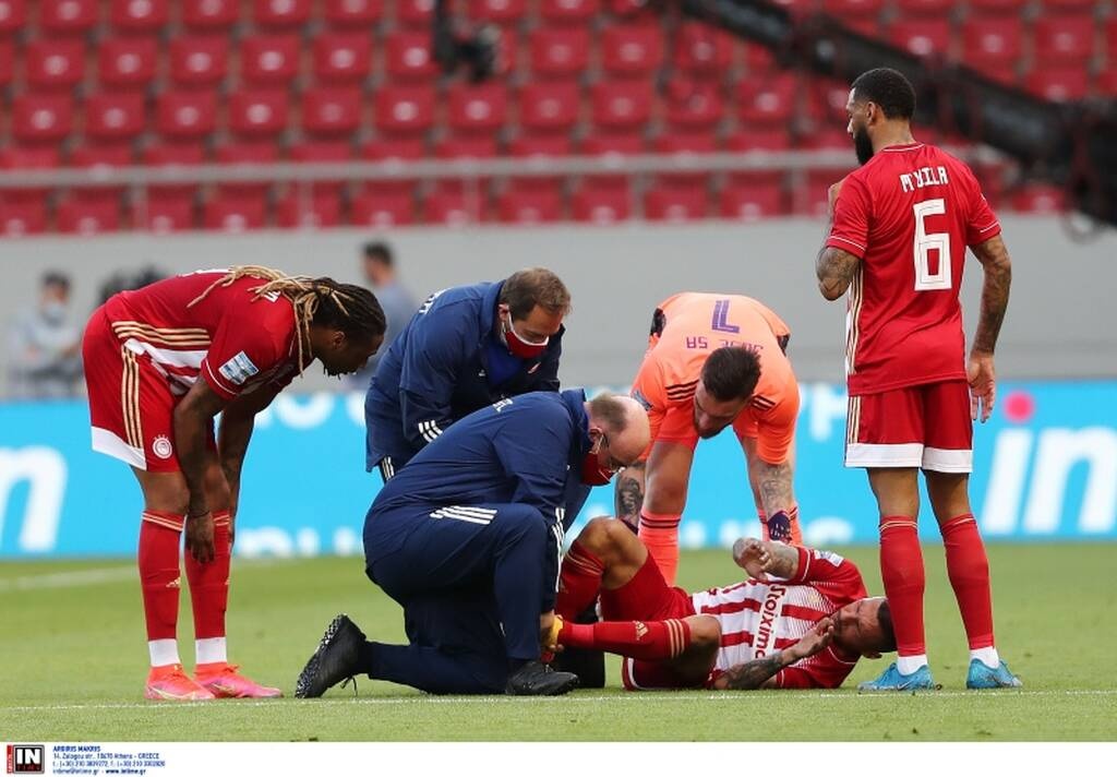 Ολυμπιακός-ΠΑΟΚ: Γκολ ο Μασούρας, αποχώρησε ο Σωκράτης - Ζήτησε πέναλτι ο Ουάρντα