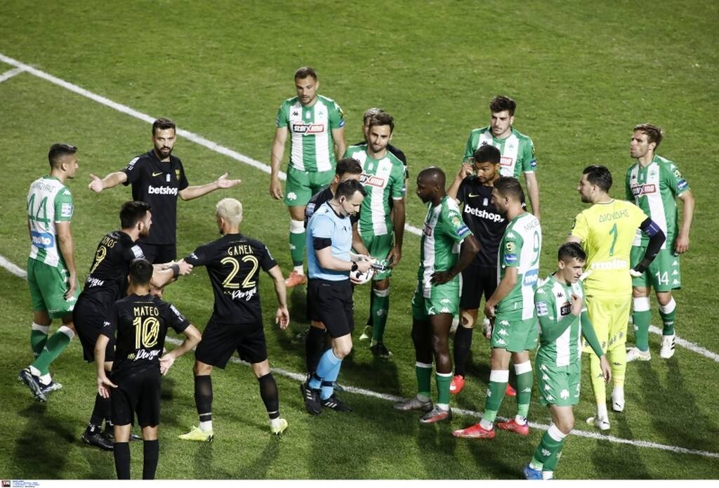 Άρης-Παναθηναϊκός: Απευθείας κόκκινη ο Πούγγουρας - Χτύπησε εκτός φάσης τον Μαντσίνι (video)