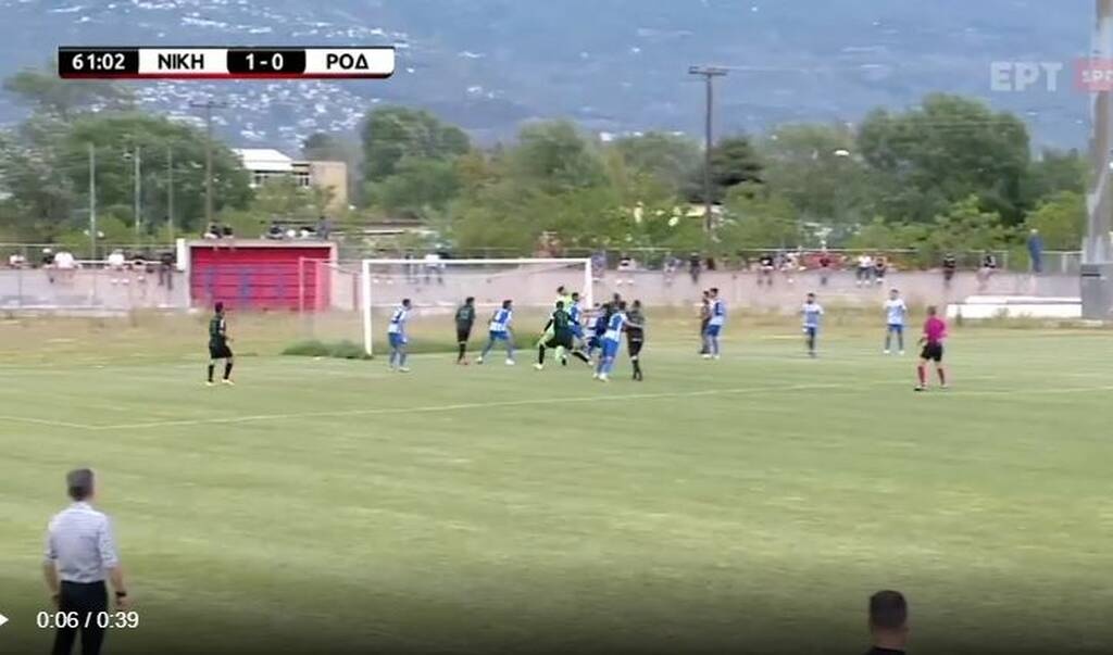 Νίκη Βόλου-Ρόδος: Έξοδος του… Μεσολογγίου από Περιστερίδη και γκολ για Τσίπρα (video)