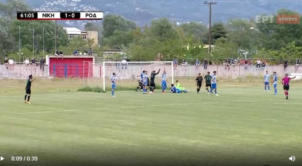 Νίκη Βόλου-Ρόδος: Έξοδος του… Μεσολογγίου από Περιστερίδη και γκολ για Τσίπρα (video)