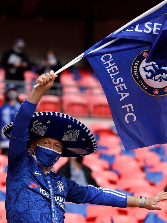 Κύπελλο Αγγλίας: Δίνουν ζωή στο Γουέμπλεϊ οι οπαδοί της Τσέλσι και της Λέστερ! (video+photos)