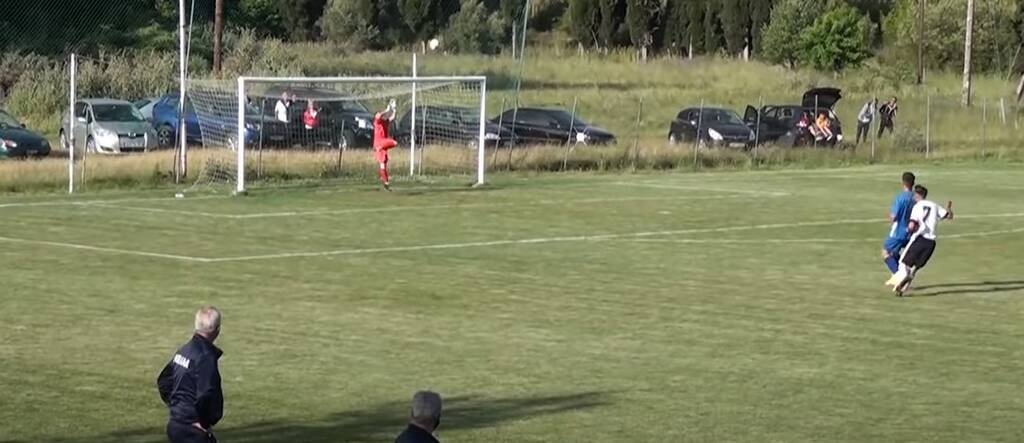 Μυθική γκολάρα στην Γ’ Εθνική - Σκόραρε από τα 35 μέτρα 42χρονος! (video+photos)