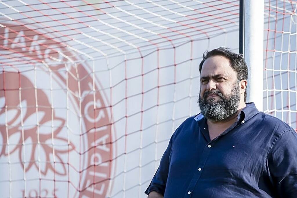 Ολυμπιακός: Στο Ρέντη ο Μαρινάκης - Το μήνυμά του στους παίκτες πριν τον τελικό
