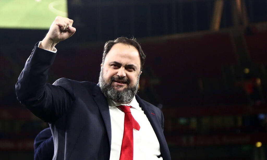 Ολυμπιακός: Στο Ρέντη ο Μαρινάκης - Το μήνυμά του στους παίκτες πριν τον τελικό
