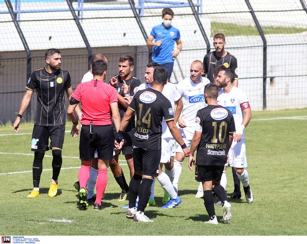 Χαμός στην Νίκαια: Ανατροπή από τον Ιωνικό και δυο αποβολές (videos+photos)