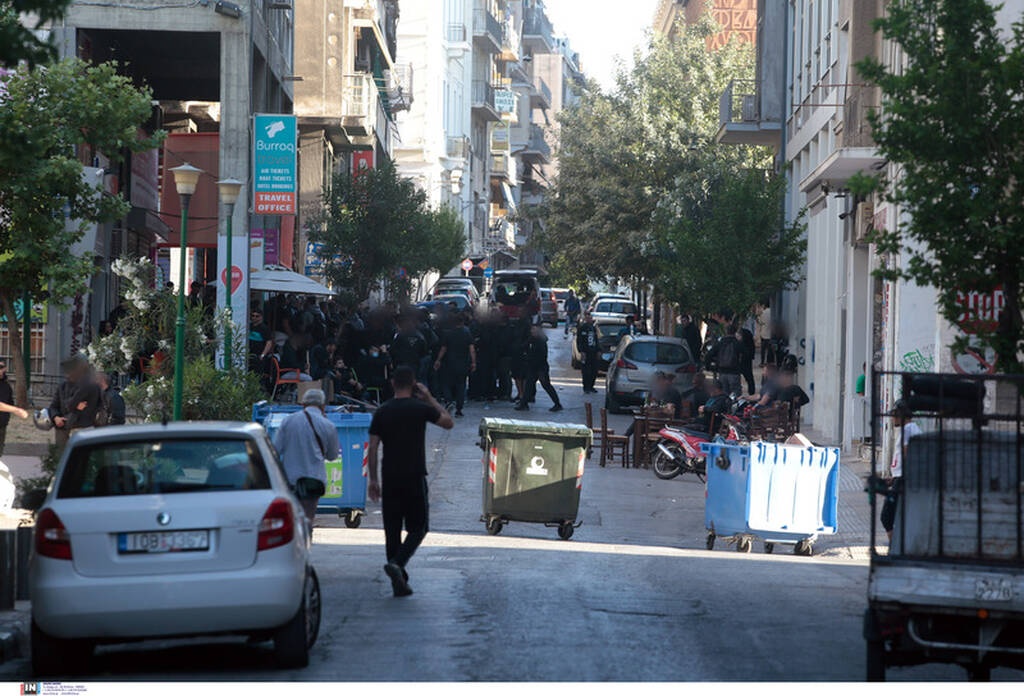 Οπαδοί του ΠΑΟΚ στην Ομόνοια