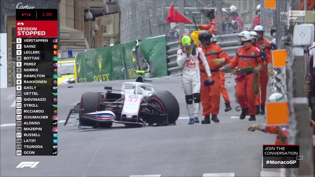 Formula 1: Ατύχημα για Σουμάχερ (photos)