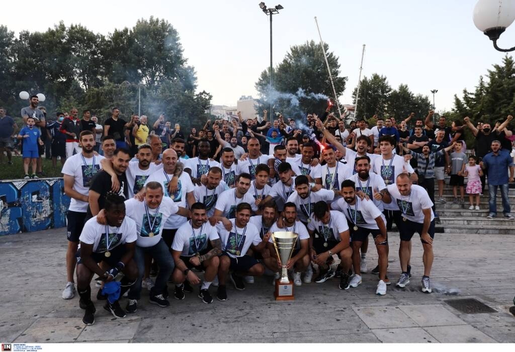 Ιωνικός: Φιέστα ανόδου στη Νίκαια - Έτσι γιόρτασε την επιστροφή στην Super League