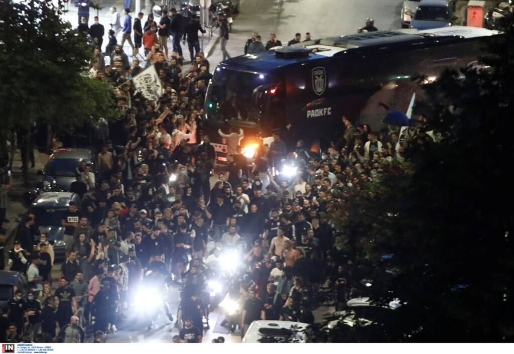 ΠΑΟΚ: «Κάηκε» η Θεσσαλονίκη για τους Κυπελλούχους - Ξέφρενο πάρτι μέχρι το πρωί (photos+videos)