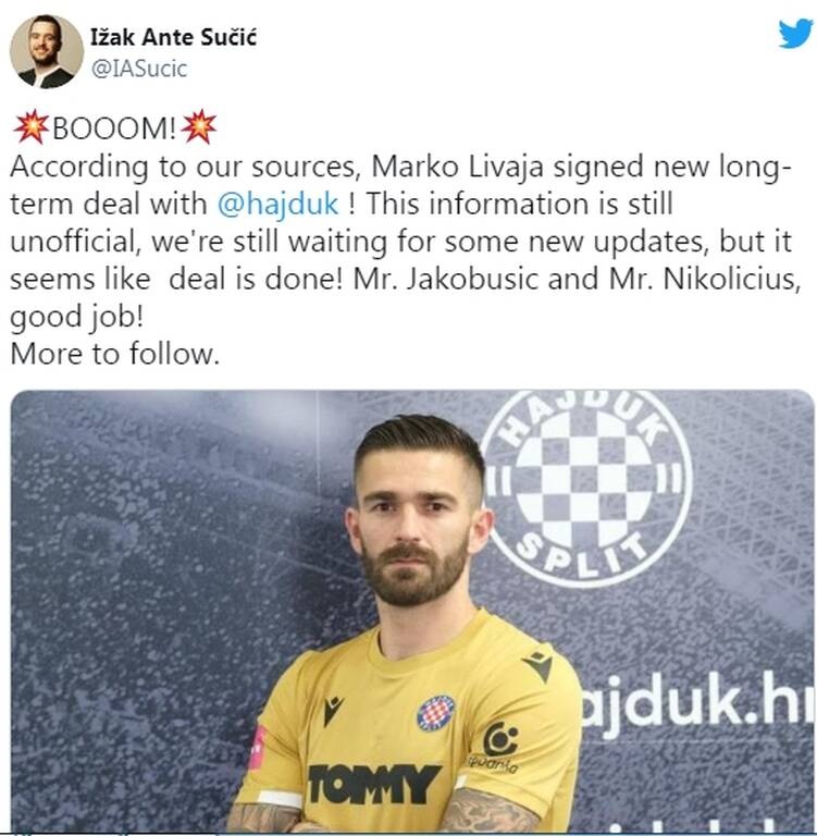 Οριστικό για Μάρκο Λιβάγια - Εκεί θα παίζει τη νέα σεζόν (photos)