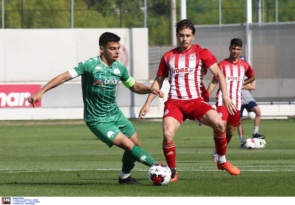 Ολυμπιακός-Παναθηναϊκός 2-0: Τα highlights της ερυθρόλευκης νίκης στο ντέρμπι Κ19 (video+photos)