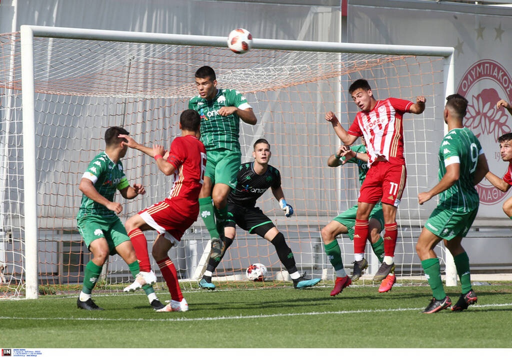 Ολυμπιακός-Παναθηναϊκός 2-0: Τα highlights της ερυθρόλευκης νίκης στο ντέρμπι Κ19 (video+photos)