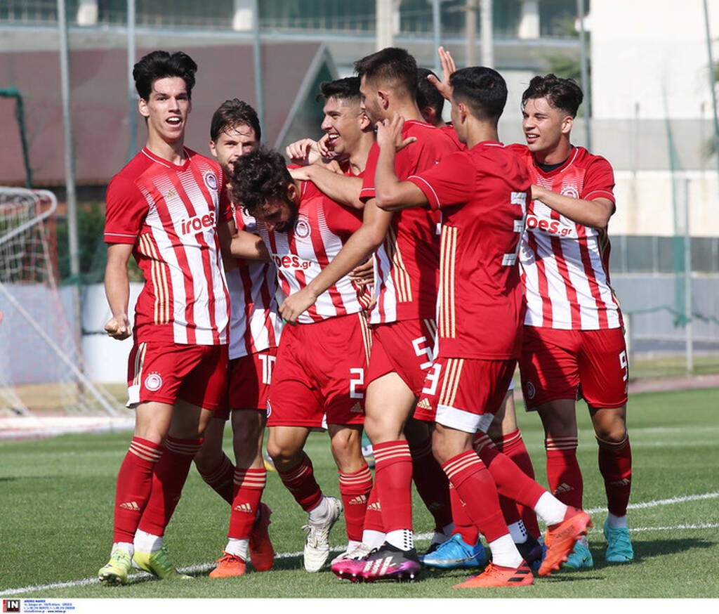 Ολυμπιακός-Παναθηναϊκός 2-0: Τα highlights της ερυθρόλευκης νίκης στο ντέρμπι Κ19 (video+photos)