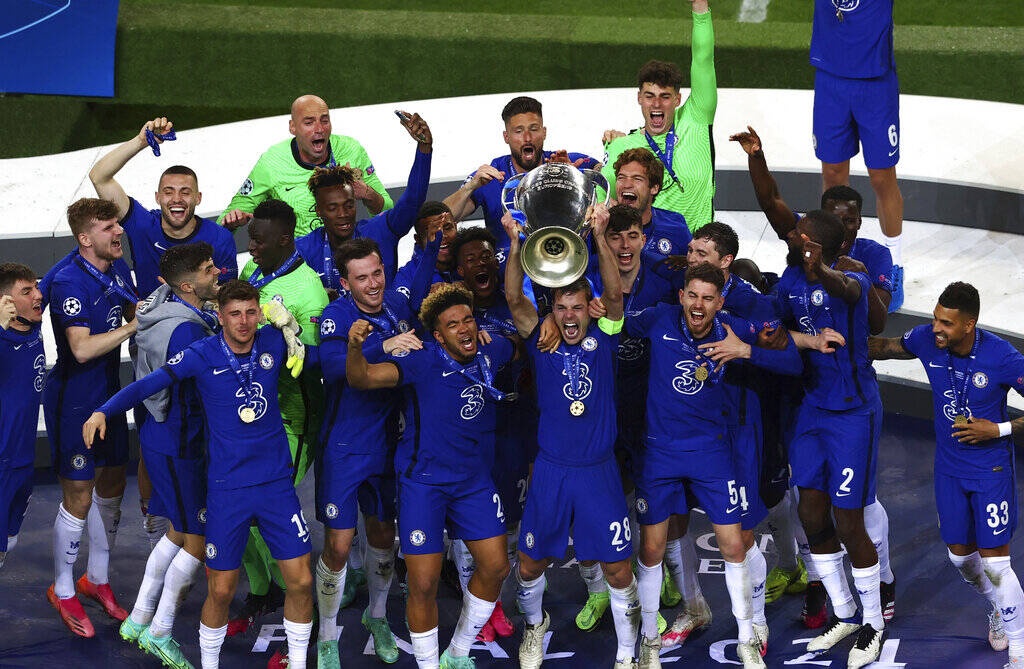 Τελικός Champions League: Η απονομή του τροπαίου στα «χέρια» της Τσέλσι (video+photos)