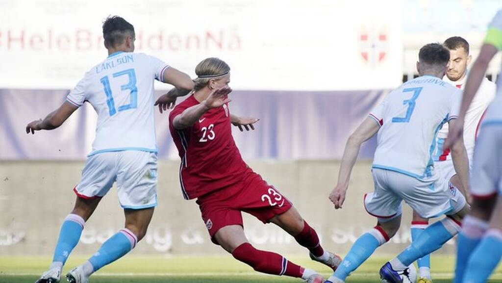 Εθνική Ελλάδας: «Χτύπησε» ο Χάαλαντ πριν το κυριακάτικο φιλικό! (video+photos)