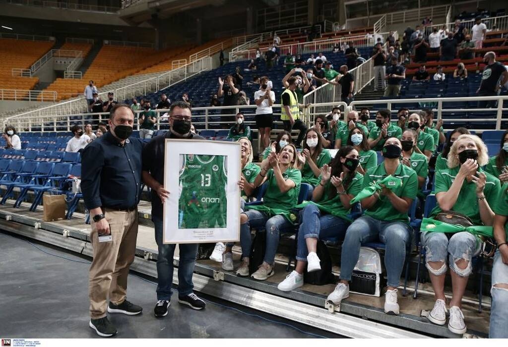 Παναθηναϊκός ΟΠΑΠ-Λαύριο: Τίμησε τις «πράσινες» θριαμβεύτριες η ΚΑΕ (photos)