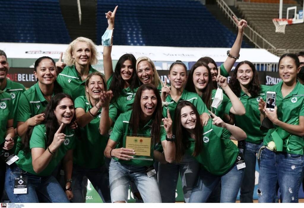 Παναθηναϊκός ΟΠΑΠ-Λαύριο: Τίμησε τις «πράσινες» θριαμβεύτριες η ΚΑΕ (photos)