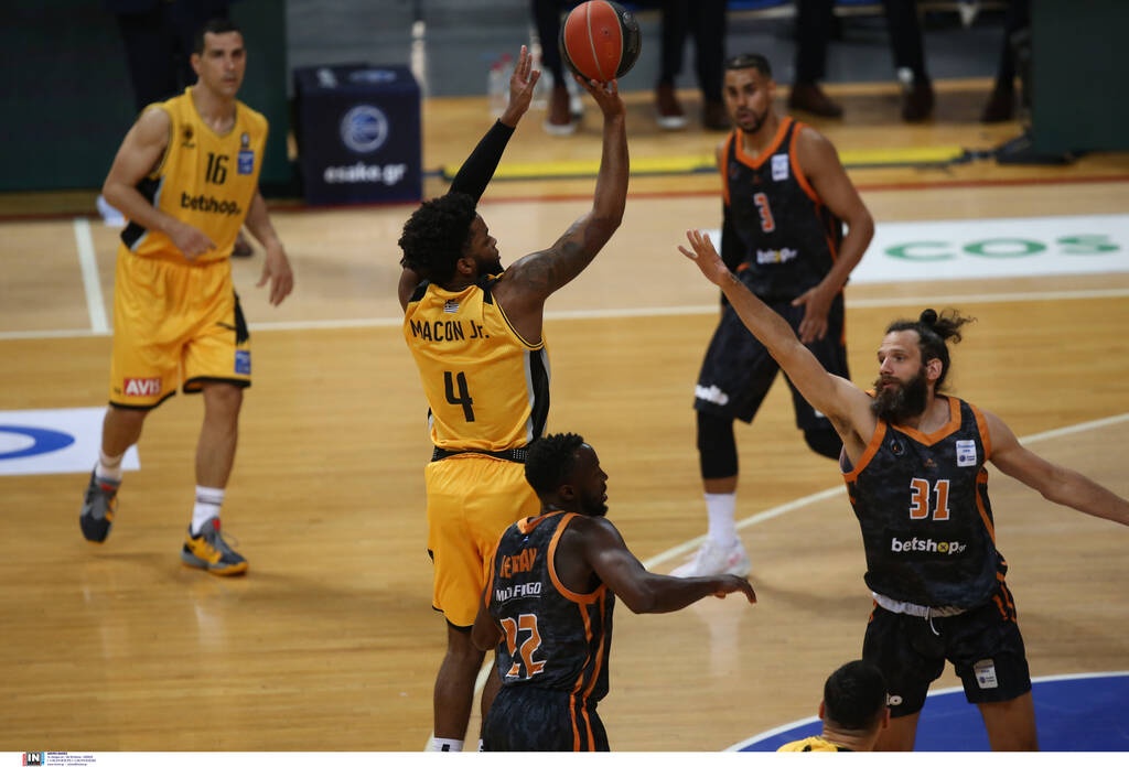 AEK-Προμηθέας 113-101: Ο Μέικον «σκότωσε» τον Κλαβέλ και 1-1