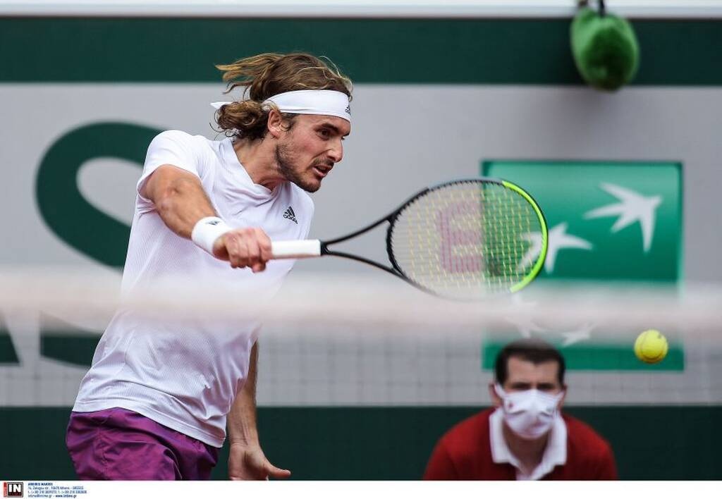 Τσιτσιπάς - Roland Garros: «Άντεξε» στην αντεπίθεση του Μεντβέντεφ και φουλ για τους «4» (video)