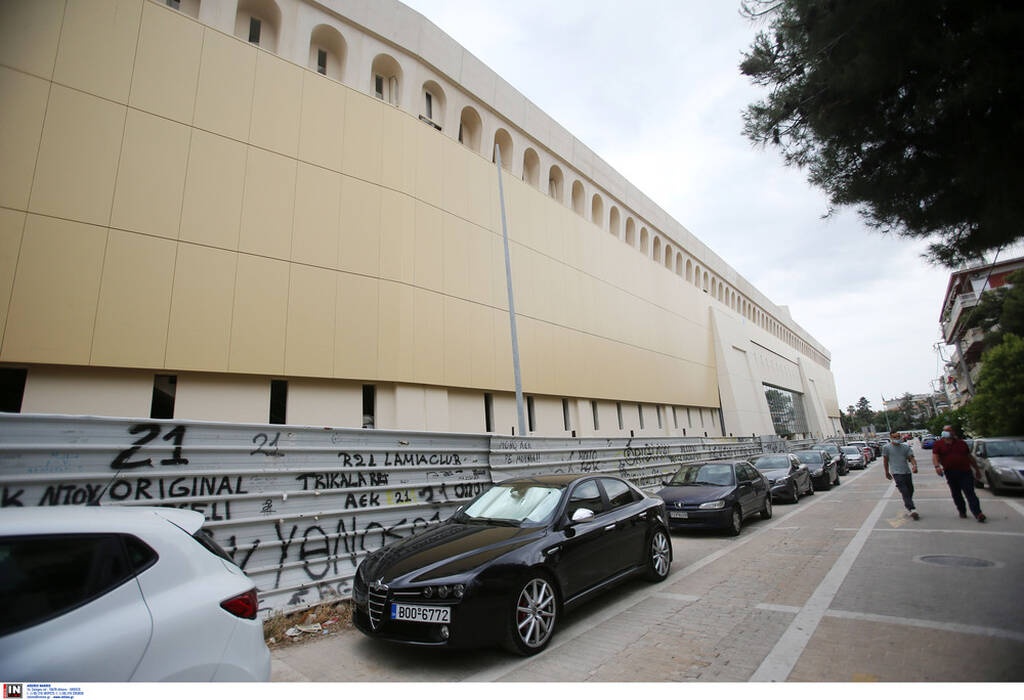 ΑΕΚ: Έτοιμη η είσοδος της «Αγια-Σοφιάς ΟPAP Arena» από την οδό Καππαδοκίας (photos)