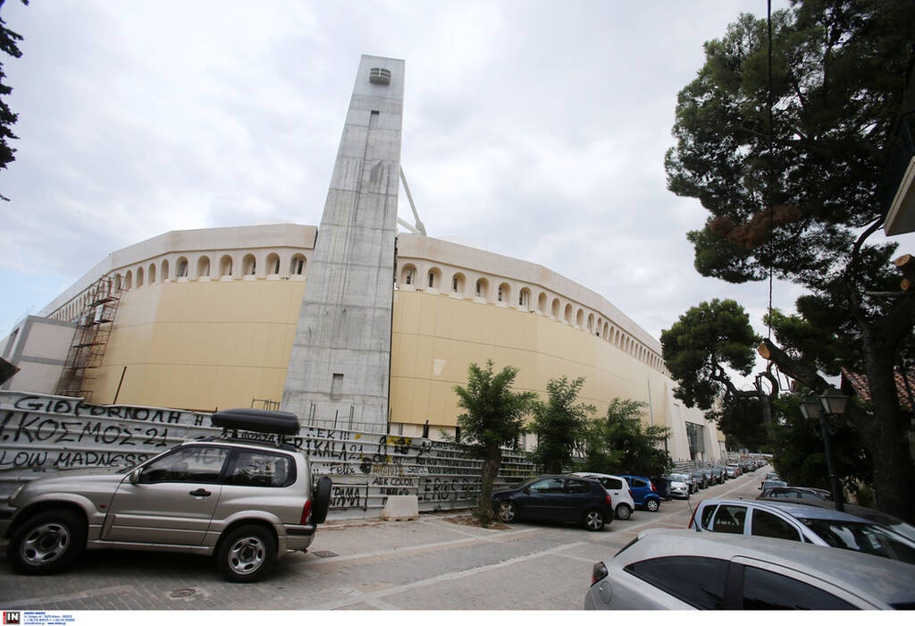 ΑΕΚ: Έτοιμη η είσοδος της «Αγια-Σοφιάς ΟPAP Arena» από την οδό Καππαδοκίας (photos)
