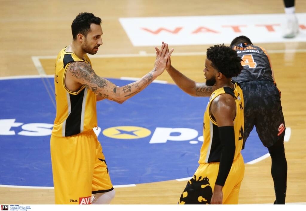 ΑΕΚ-Προμηθέας Πατρών 95-72: «Κιτρινόμαυρη» και με άνεση η τρίτη θέση (photos+videos)