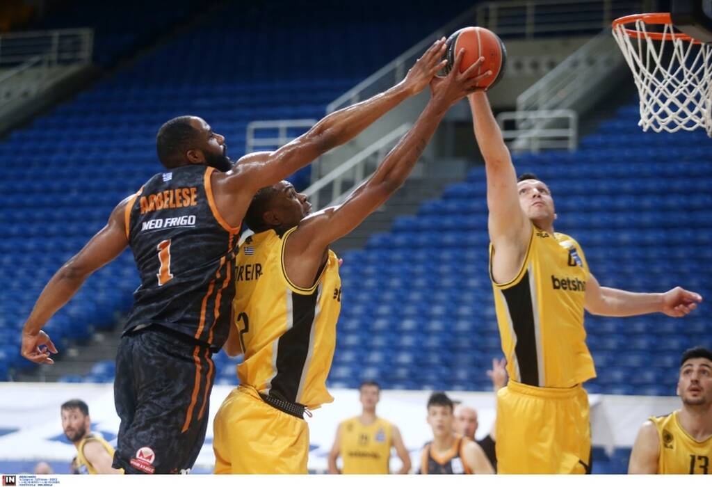 ΑΕΚ-Προμηθέας Πατρών 95-72: «Κιτρινόμαυρη» και με άνεση η τρίτη θέση (photos+videos)