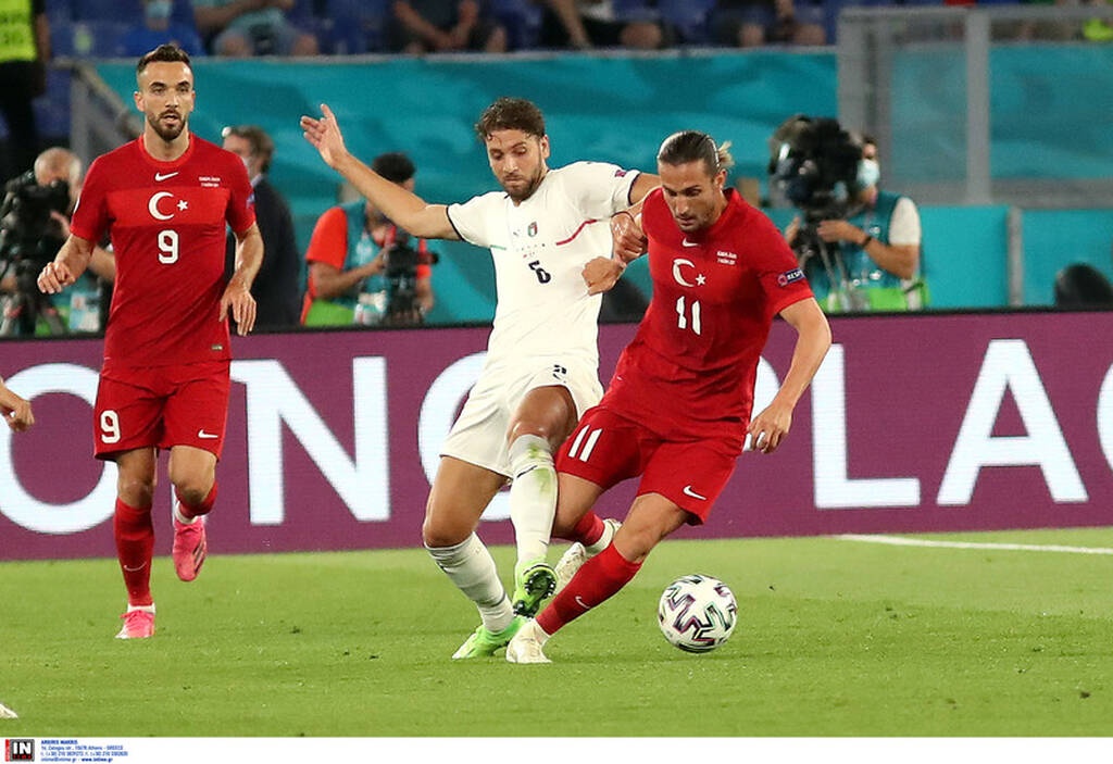 Euro 2020: Τουρκία - Ιταλία 0-3