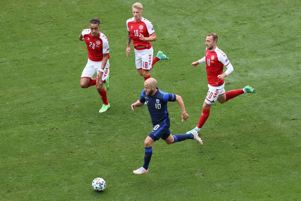 Euro 2020: Δανία-Φινλανδία 0-1