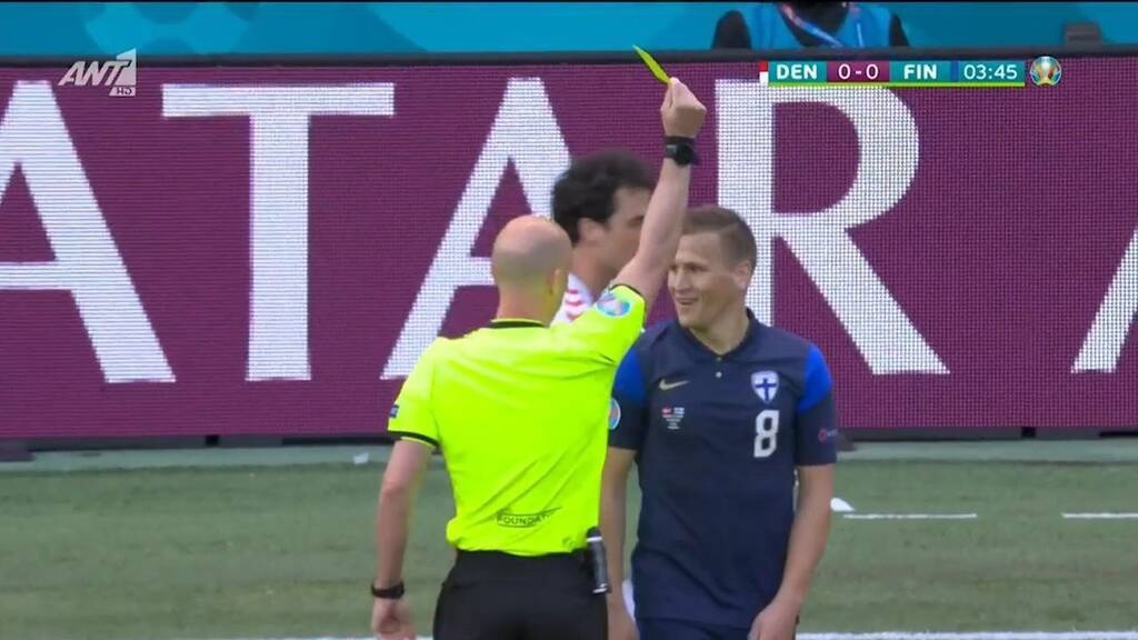 Euro 2020: Δανία-Φινλανδία 0-1