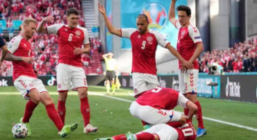 Euro 2020: Αγγλία-Κροατία – Με φανέλες Έρικσεν οι οπαδοί, θαυμασμός για Κιάερ (video+photos)