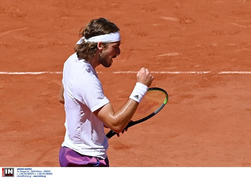 Ο τελικός σε εικόνες - Η μάχη Τσιτσιπά-Τζόκοβιτς