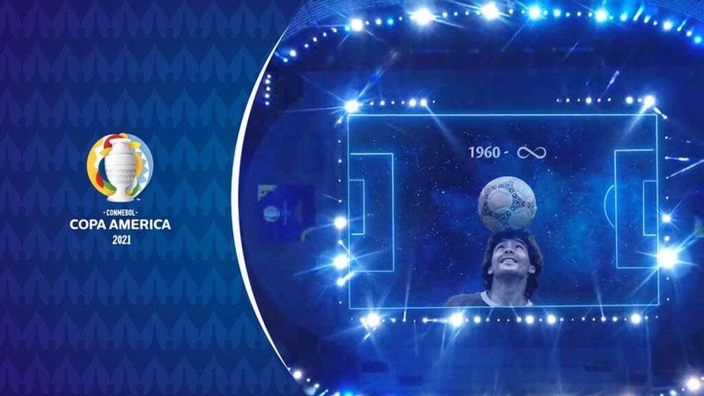 Copa America: Μαγικό αφιέρωμα στον Ντιέγκο Μαραντόνα (video+photos)