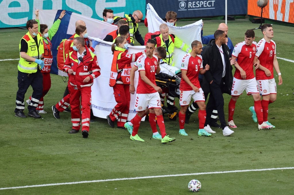 Euro 2020: Το πρώτο μήνυμα του Κρίστιαν Έρικσεν (photos)