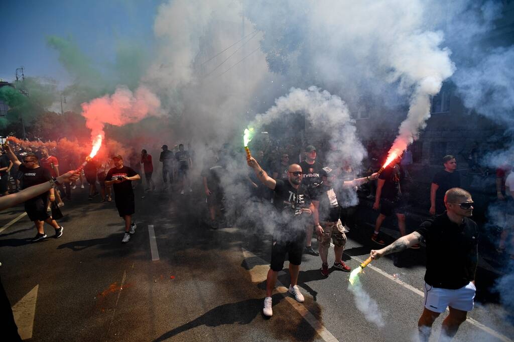 Euro 2020: Ορδές… Ούγγρων - Χιλιάδες πάνε με πορεία στην «Puskas Arena» (photos+videos)