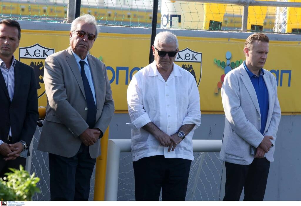 ΑΕΚ: «Πρώτη» με Μελισσανίδη και ευχές για μια σεζόν που θα φέρει χαρές (photos+videos)