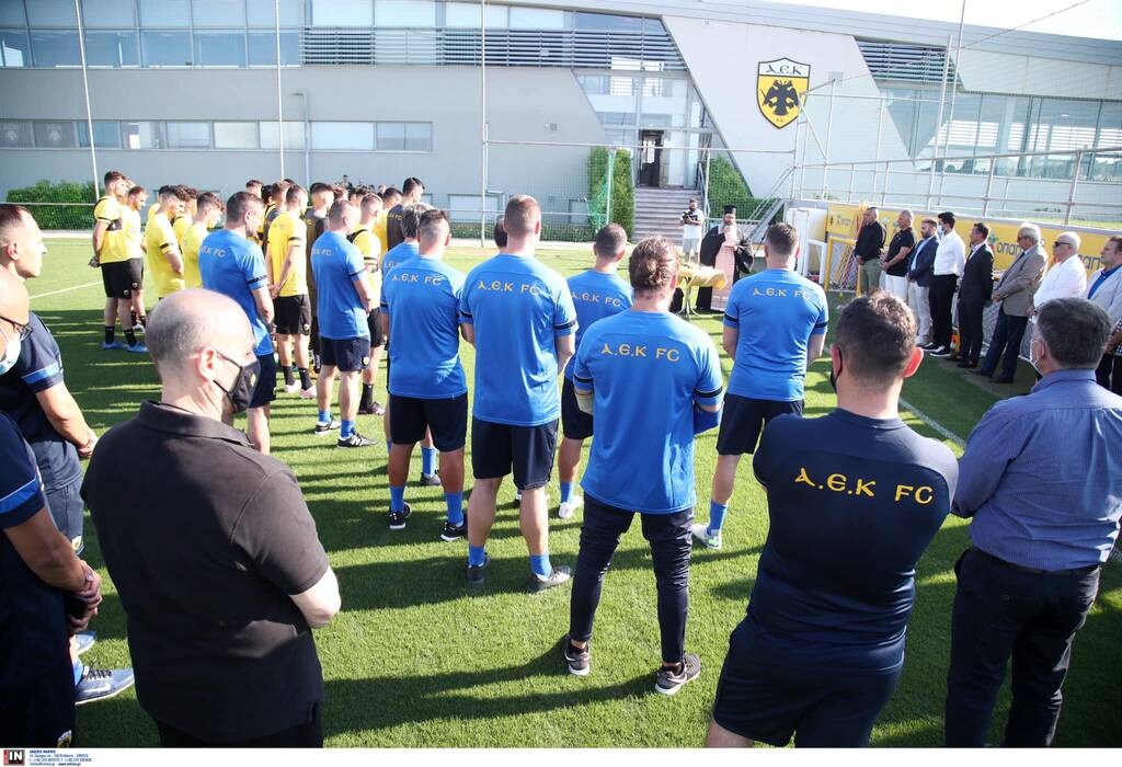 ΑΕΚ: «Πρώτη» με Μελισσανίδη και ευχές για μια σεζόν που θα φέρει χαρές (photos+videos)
