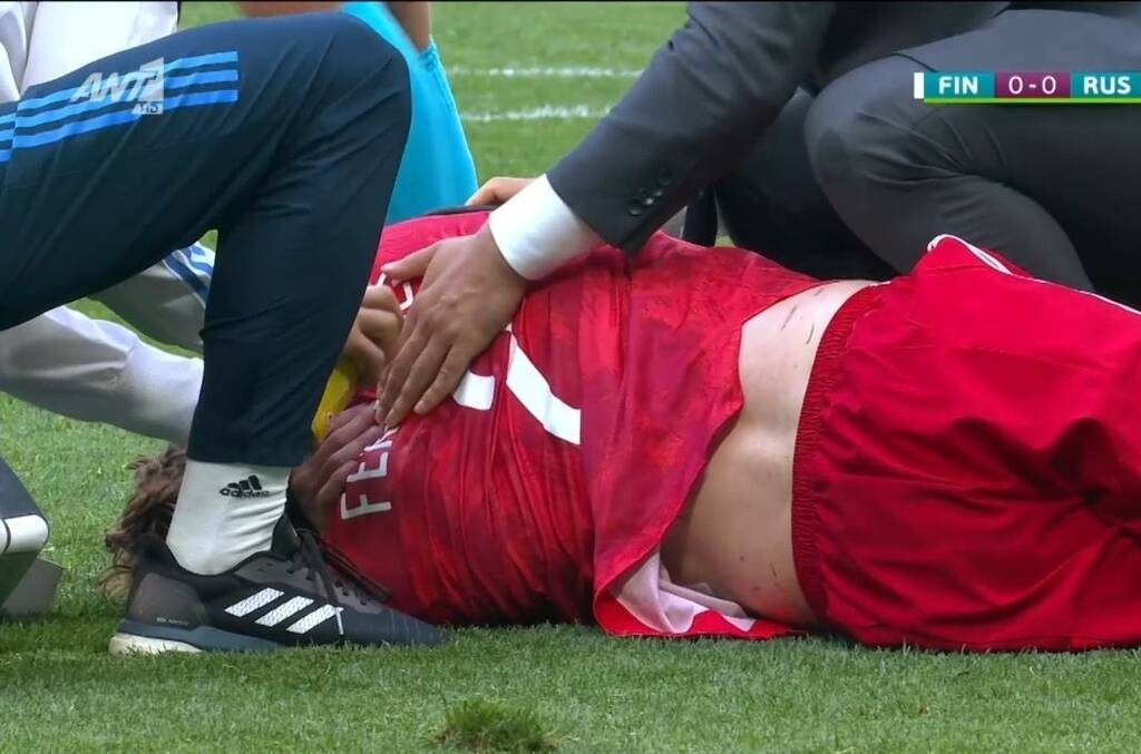 Euro 2020: Αποχώρησε με φορείο ο Φερνάντες - Απίθανο γκολ ο Μίραντσουκ