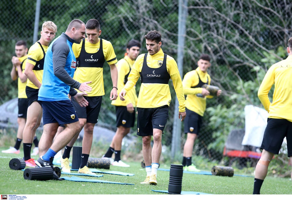 ΑΕΚ: Η πρώτη μέρα στην Πορταριά (photos+video)