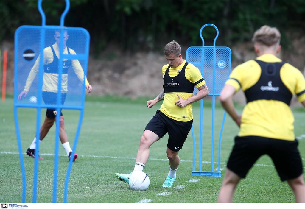 ΑΕΚ: Η πρώτη μέρα στην Πορταριά (photos+video)