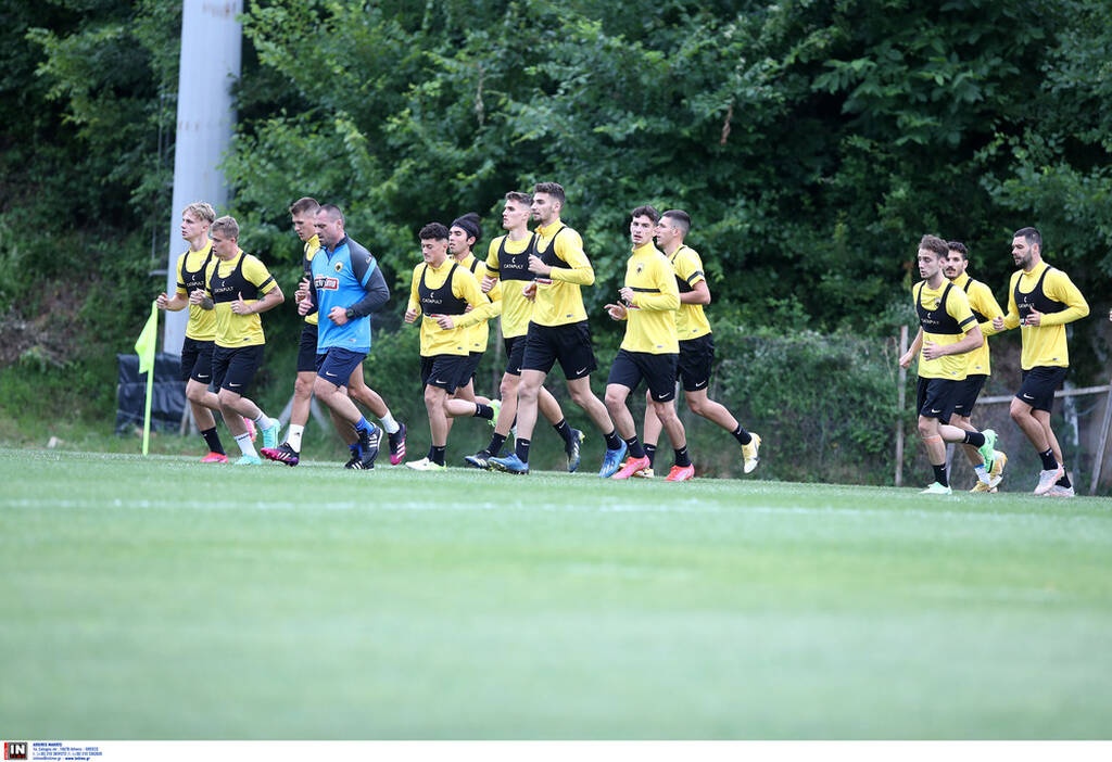 ΑΕΚ: Η πρώτη μέρα στην Πορταριά (photos+video)