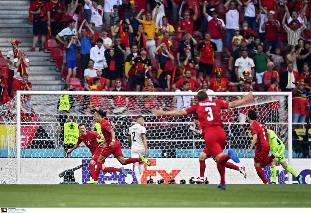 Euro 2020 - Δανία-Βέλγιο: Η ανατροπή που έφερε την πρόκριση στους «16» (video+photos)