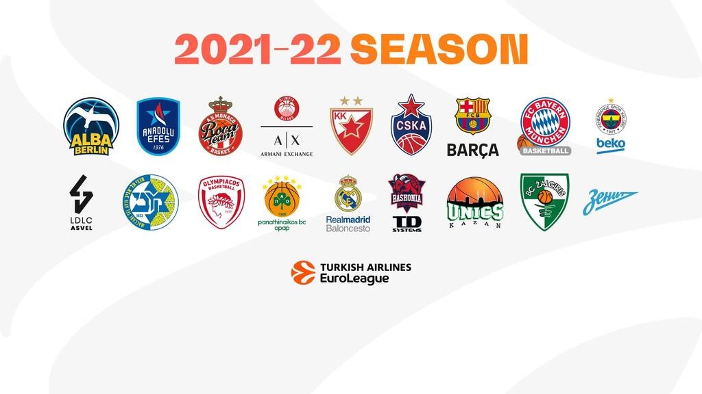 Euroleague: Επίσημα στην Ζενίτ η wild card - Οι 18 ομάδες της σεζόν 2021/2022