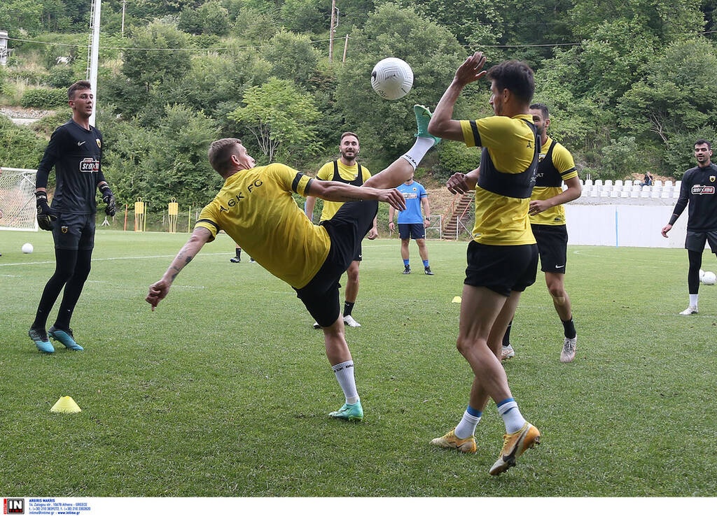 ΑΕΚ: Δουλειά στην τακτική (photos)