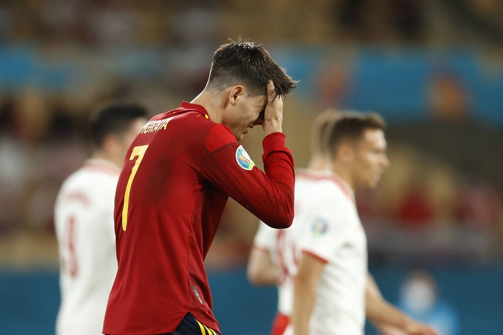 Euro 2020: Ενοχλημένος Μοράτα - Το ξέσπασμα του Ισπανού (photos)