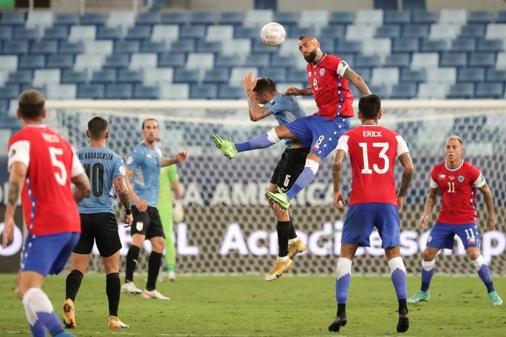 Copa America: Μίλησαν οι «εκτελεστές» - Έμειναν στο 1-1 Ουρουγουάη και Χιλή (videos+photos)