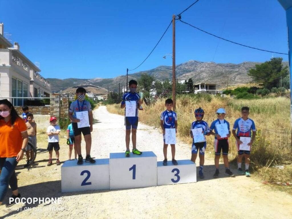 Ποδηλασία: Έξι Πρώτες θέσεις για τον ΣΥ. Φ. Α. Γέρακα στον Διασυλλογικό αγώνα ΜΤΒ στην Κάρυστο