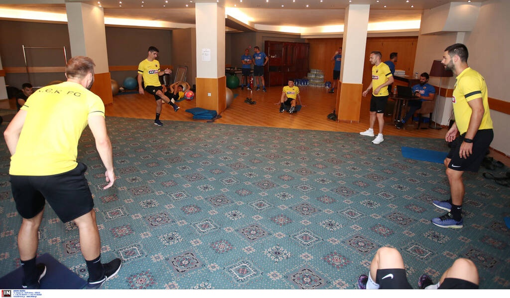 ΑΕΚ: Δουλειά στο γυμναστήριο (photos+video)